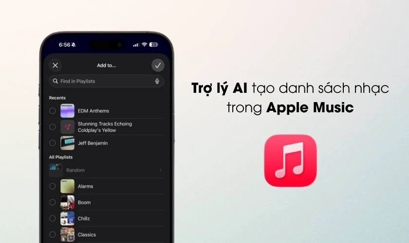 iOS 26.4 RC có gì mới? Trợ lý AI tạo danh sách nhạc trong Apple Music