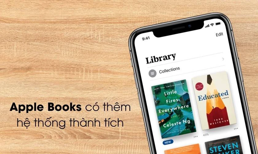 iOS 26.5 RC có gì mới? Apple Books có thêm hệ thống thành tích