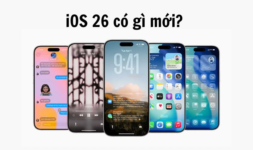 iOS 26 có gì mới? Thiết kế trông giống với hệ điều hành visionOS