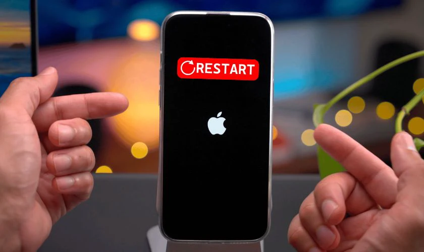 Cách khắc phục lỗi iOS 26 hiệu quả nhất - Khởi động lại