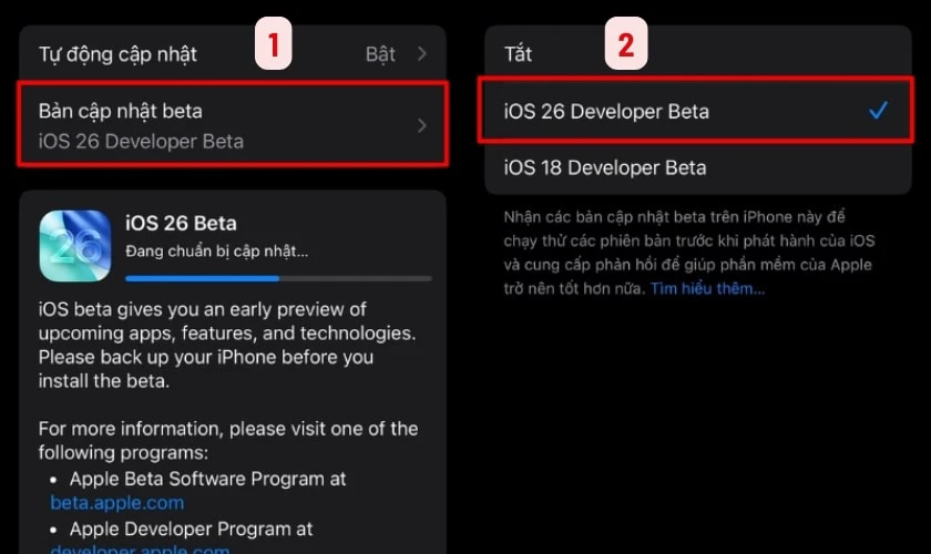 Cách cập nhật để sử dụng giao diện iOS 26 mới nhất đơn giản