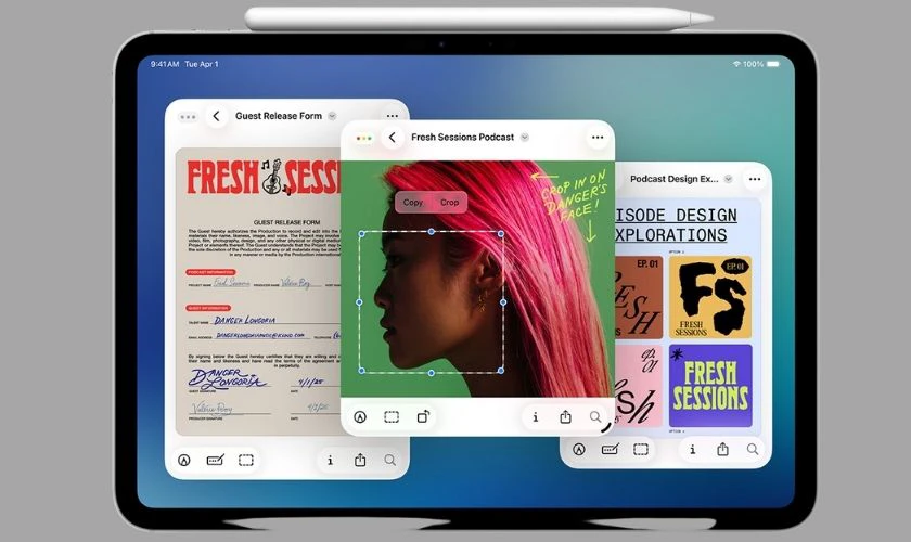 Preview lần đầu đổ bộ trên iPad