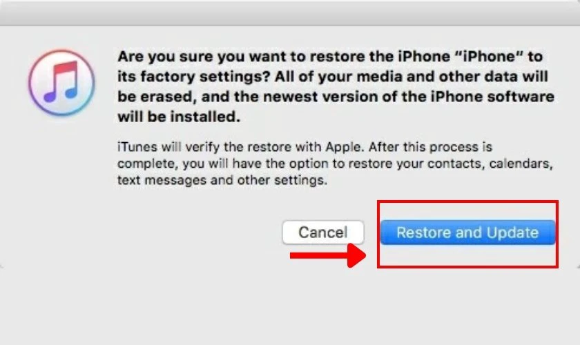 Restore and Update