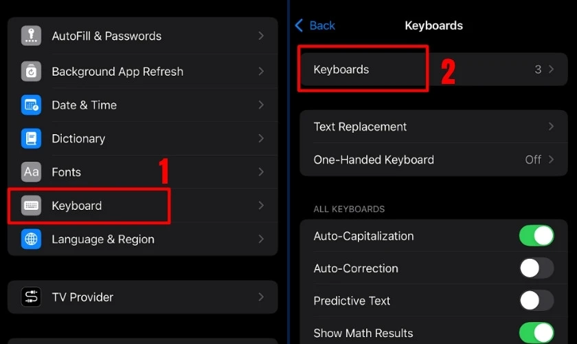 Cách khắc phục iOS 26 không gõ được tiếng Việt đơn giản