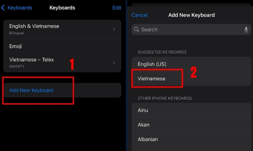 Cách khắc phục iOS 26 không gõ được tiếng Việt dễ hiểu