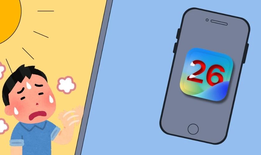 iOS 26 nóng máy là tình trạng gì?