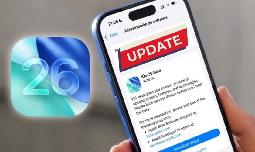 Tại sao iOS 26 nóng máy?