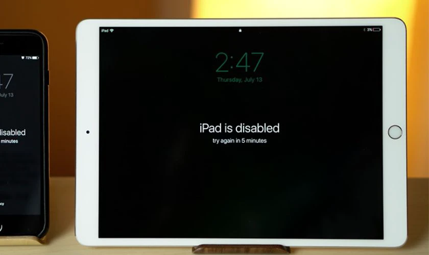 Nguyên nhân làm cho iPad của bạn bị vô hiệu hóa
