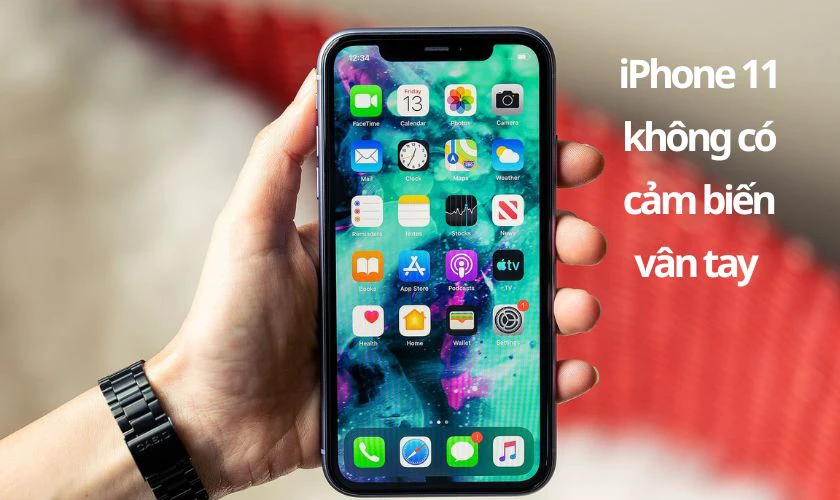 iPhone 11 có cảm biến vân tay không?