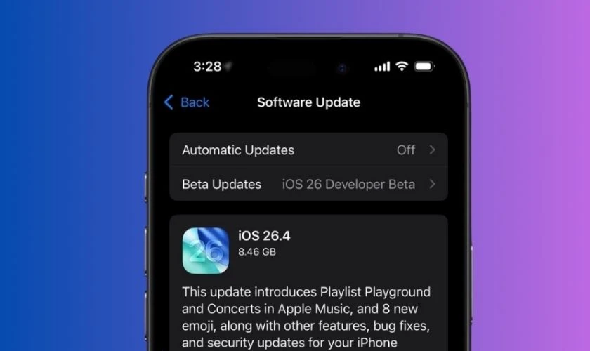 Cách kiểm tra iPhone 11 có lên được iOS 26.4 không