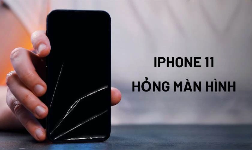 Hỏng màn hình - đứt cáp, cháy màn hình do va đập hoặc vào nước