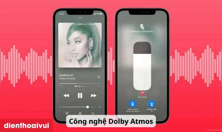 iPhone 11 Pro được trang bị công nghệ âm thanh không gian Dolby Atmos.