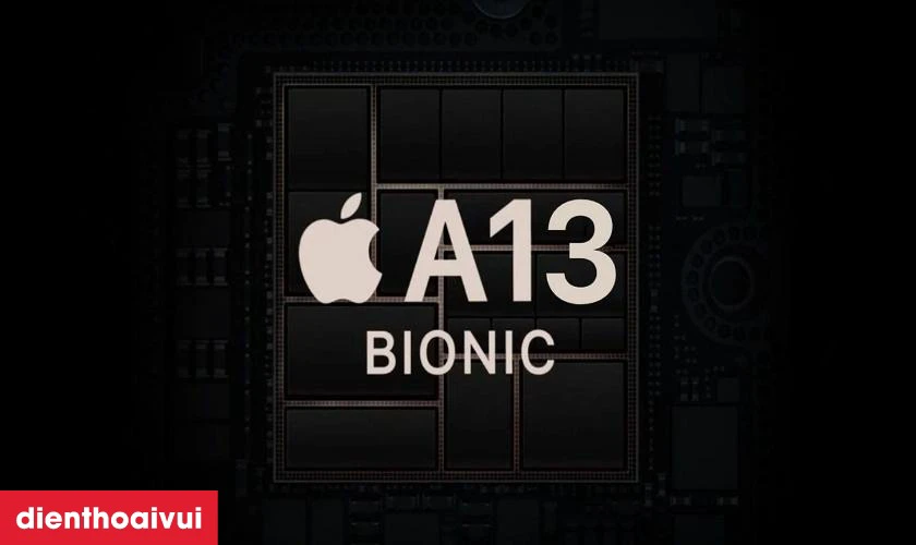Chip Apple A13 Bionic mang đến sức mạnh ấn tượng