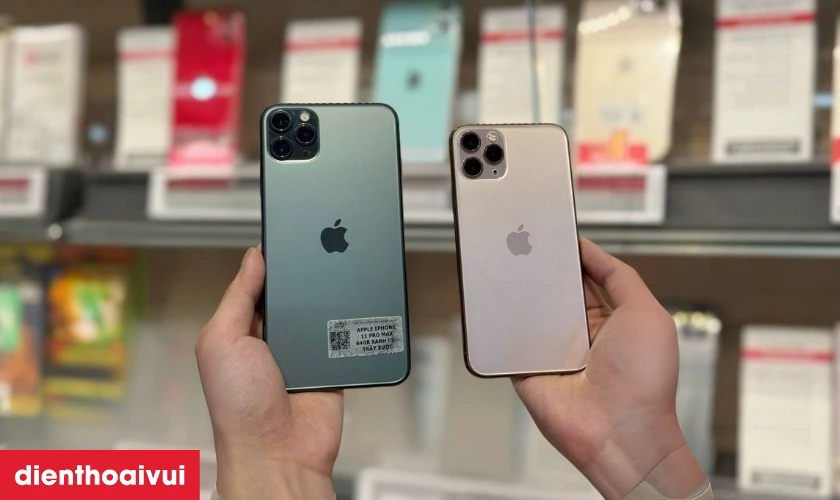 tình trạng iphone 11 pro max cũ trầy xước