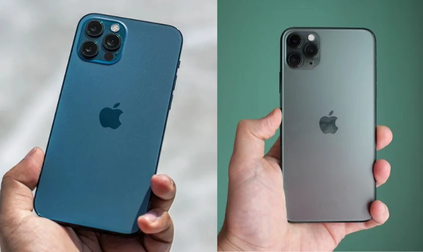 Cụm camera iPhone 11 Pro và 12 Pro