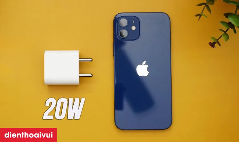 iPhone 12 128GB 2 Sim - Cũ Trầy Xước hỗ trợ sạc nhanh 20W