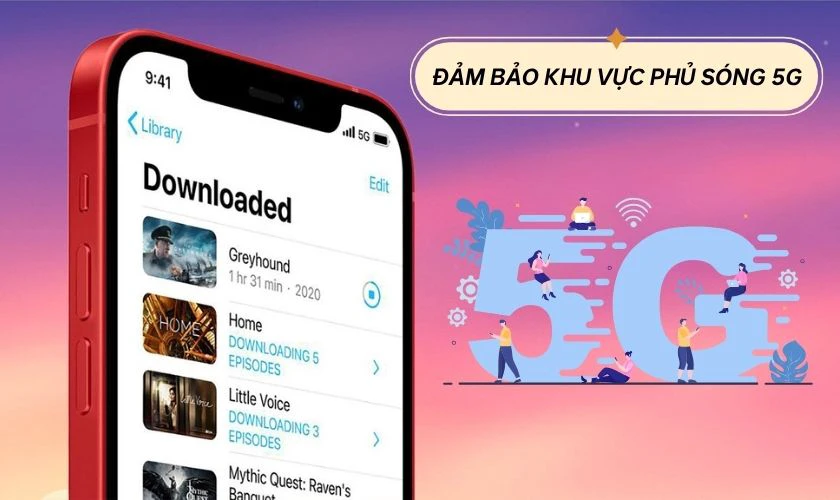 Lưu ý khi sử dụng 5G trên iPhone 12