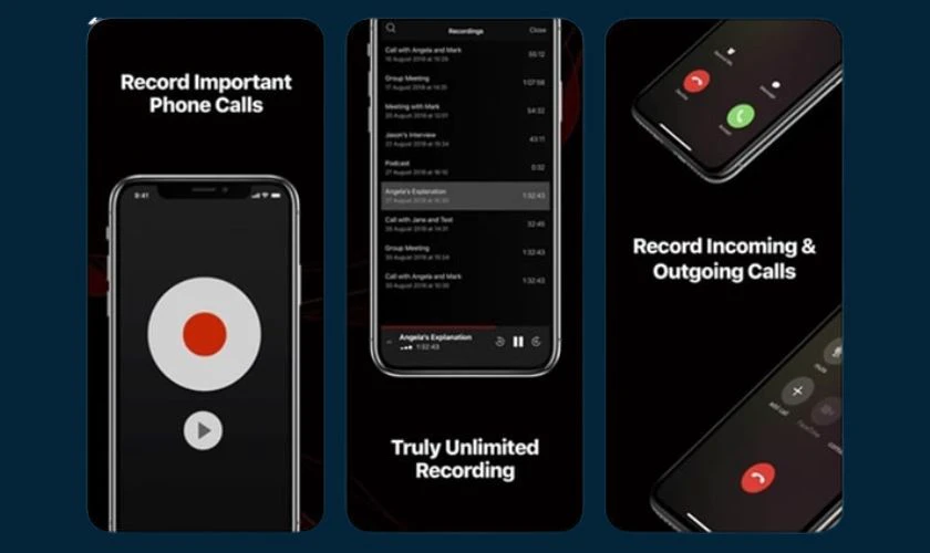 TapeACall là một trong những ứng dụng ghi âm cuộc gọi phổ biến nhất dành cho iPhone