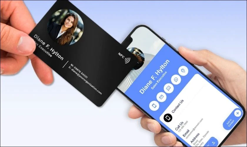 Sử dụng NFC chia sẻ thông tin