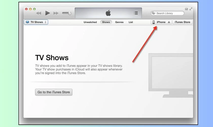 Kiểm tra iPhone 12 qua iTunes​
