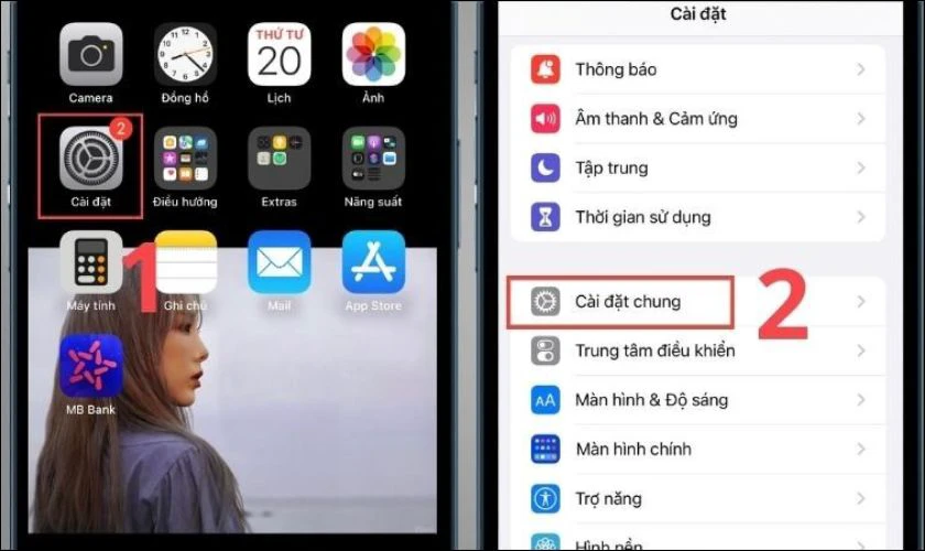 Reset toàn bộ thiết bị