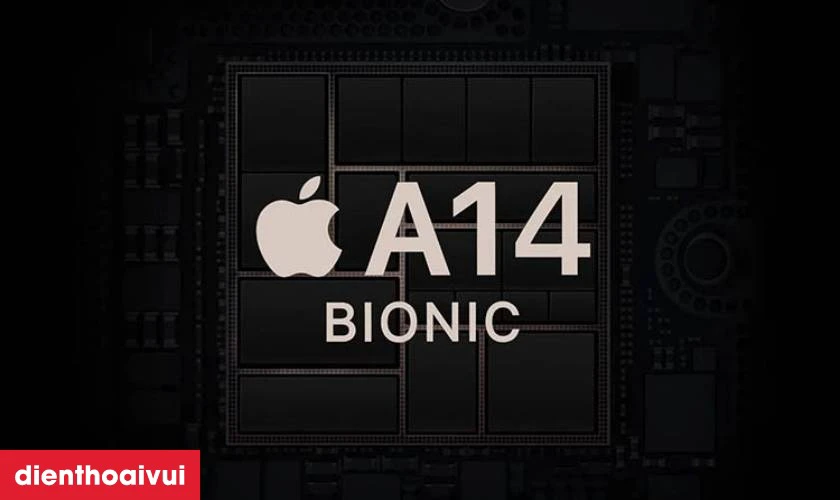 Hiệu năng mạnh mẽ với Apple A14 Bionic