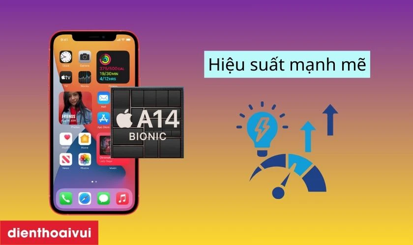 iPhone 12 Pro 256GB VN/A - Đổi bảo h&agrave;nh sở hữu chip Apple A14 Bionic