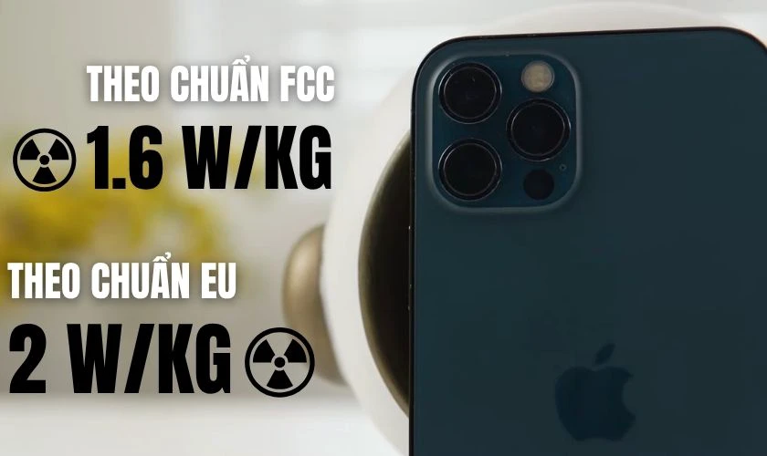 Tiêu chí kết luận iPhone 12 Pro có bị bức xạ không - Thông số SAR