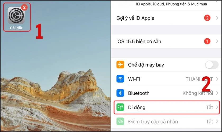 Cách đặt tên và gán chức năng cho từng SIM