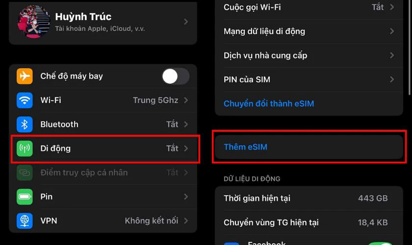 Cách kiểm tra iPhone 12 Pro Max bản Mỹ có eSIM không?