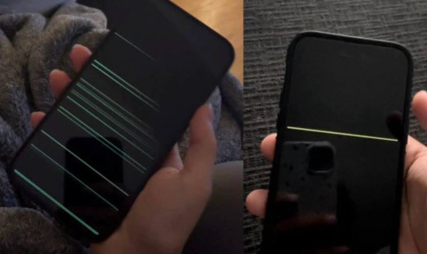 Màn hình iPhone 12 Pro Max bị hư phần cứng