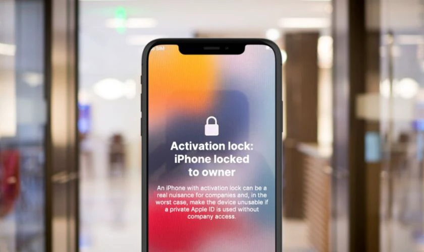 Bị khóa từ xa bởi chủ sở hữu cũ qua tính năng “Tìm iPhone”