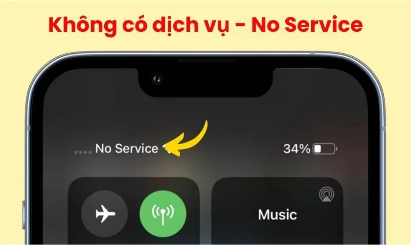 Dấu hiệu iPhone 12 Pro Max bị mất sóng