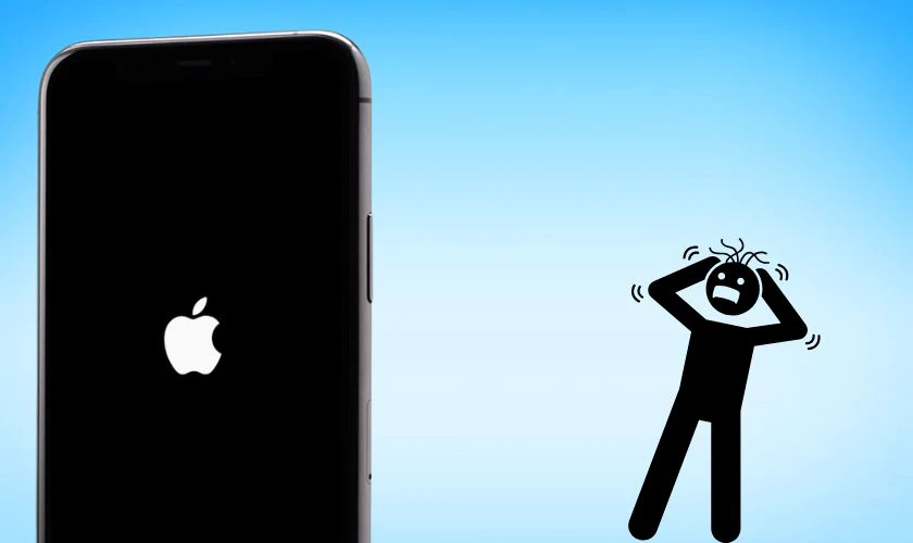 Dấu hiệu iPhone 12 Pro Max bị treo táo nhấp nháy