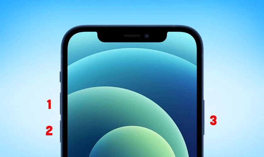 Thử force restart iPhone 12 Pro Max