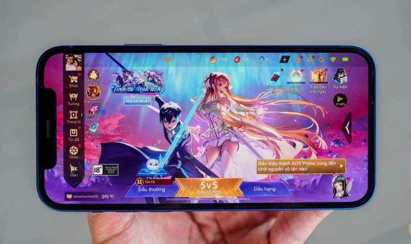 Mẹo hạn chế iPhone 12 Pro Max chơi Liên Quân bị lag