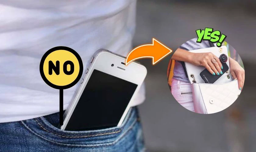 Giữ khoảng cách với thiết bị