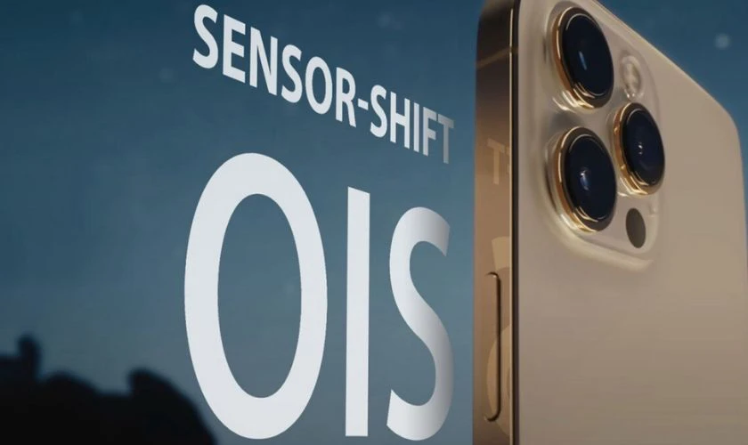 Cảm biến chống rung Sensor-shift đầu ti&ecirc;n tr&ecirc;n iPhone