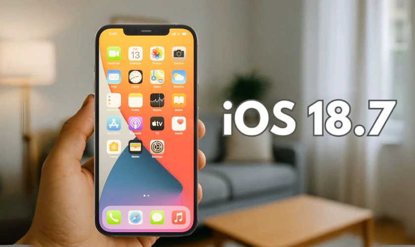 iPhone 12 Pro Max có nên lên iOS 18.7 không