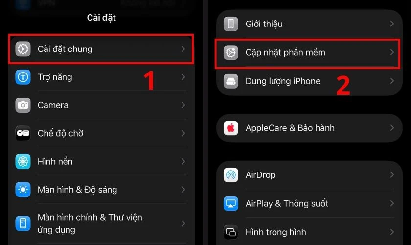 Cách cập nhật iPhone 12 Pro Max lên iOS 26.2