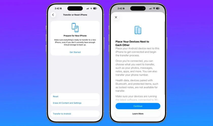 Chuyển dữ liệu từ iPhone sang Android đơn giản hơn