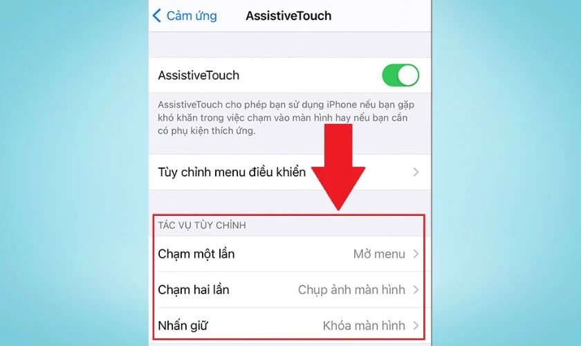 Cách tùy chỉnh nút Home ảo trên iPhone 12 Pro Max