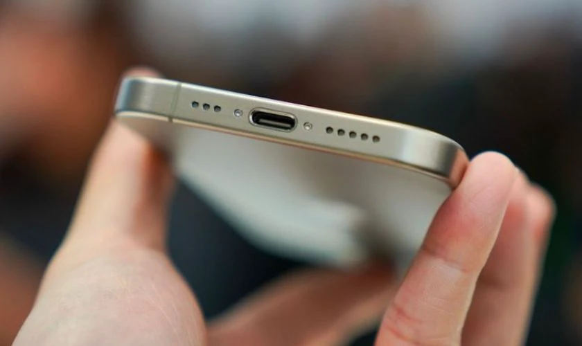 Do chân sạc iPhone 12 Pro Max bị bám bụi bẩn