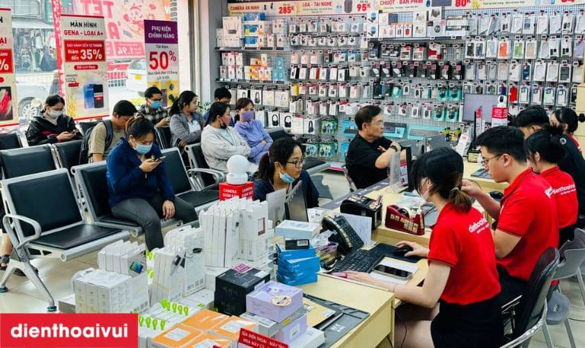 Mua điện thoại iPhone 13 128GB chính hãng, giá tốt tại Điện Thoại Vui