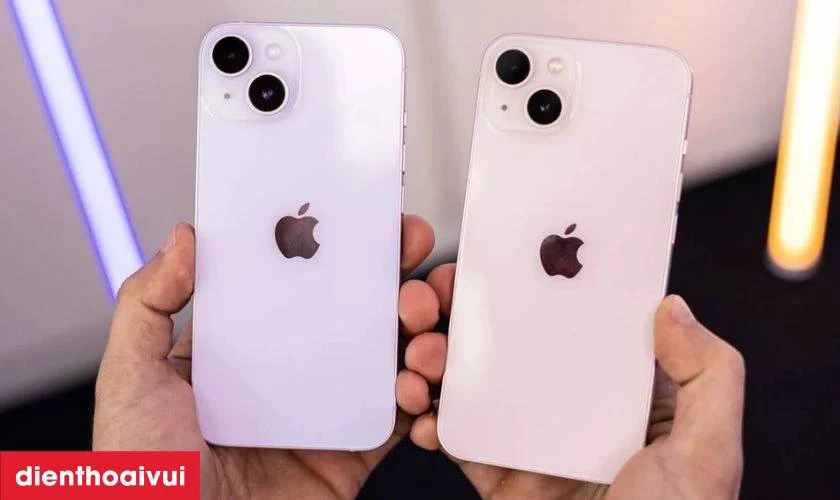 Thiết kế tương tự so với iPhone 14