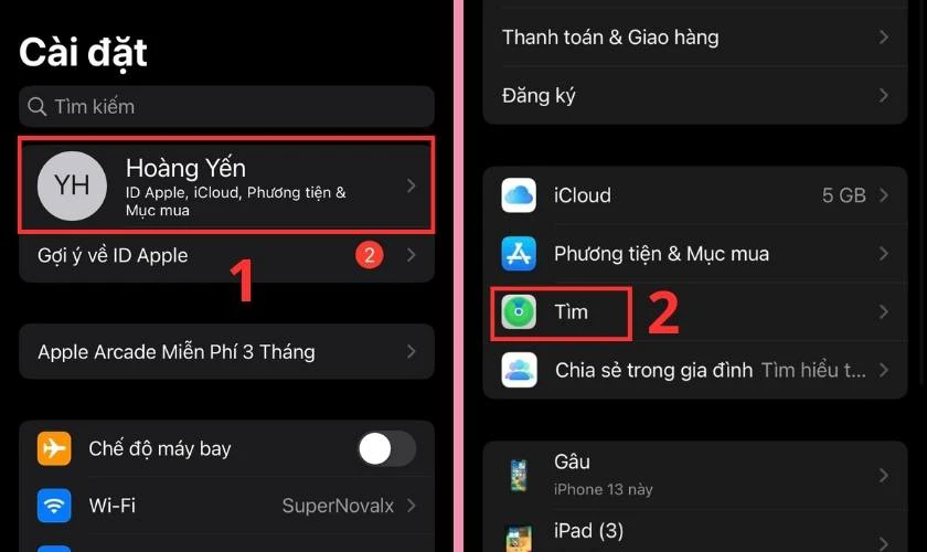 Có thể xác định vị trí khi iPhone 13 tắt nguồn không?