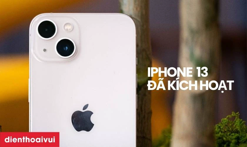 iPhone 13 đã kích hoạt