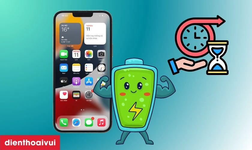 Thời lượng pin l&acirc;u d&agrave;i