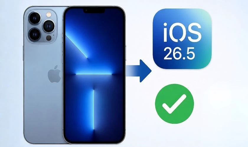 iPhone 13 Pro Max có nên lên iOS 26.5 không?