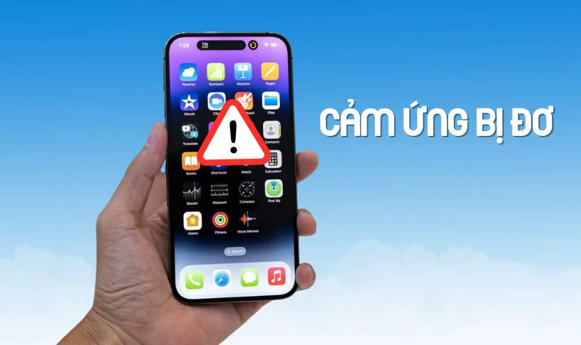 Lỗi phần cứng – cảm ứng hoặc chip điều khiển bị trục trặc